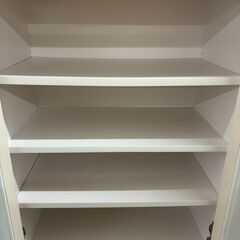 【ジャングルジャングル滋賀草津店】ジモティ来店特価!!　ﾐﾆ食器棚　J-250938の画像