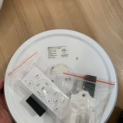 シーリングライト　リモコン、ホルダー付き　1個の画像