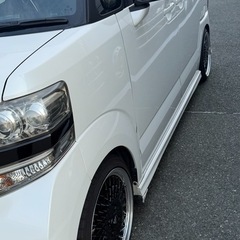 HONDA ホンダ　N-BOX＋　カスタム　ツートンカラー　車高調　16インチ の画像