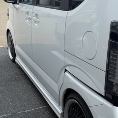 HONDA ホンダ　N-BOX＋　カスタム　ツートンカラー　車高調　16インチ の画像