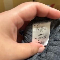 PARK GIRL VネックリブTシャツ グレー 半袖　着痩せトップス　LLの画像