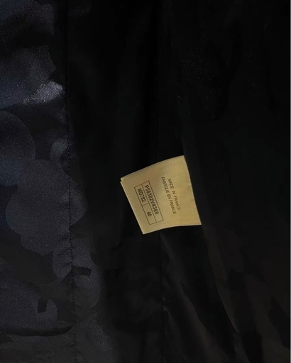 シャネル　CHANEL ジャケット　40 ツイード　ノーカラージャケット　コート