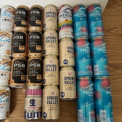 【お話中】ビール　31本まとめ売りの画像