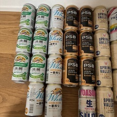 【お話中】ビール　31本まとめ売りの画像