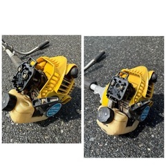肩掛け式　草刈機　草刈り機　刈払い機　刈払機　MARUYAMA　マルヤマ　丸山　BIGM ビックエム　BC23B ジャンク品の画像