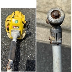 肩掛け式　草刈機　草刈り機　刈払い機　刈払機　MARUYAMA　マルヤマ　丸山　BIGM ビックエム　BC23B ジャンク品の画像