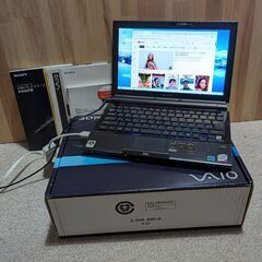 [商談中]SONY VAIO VGN-TZ_2 ソニー　モバイルノートブックPCの画像