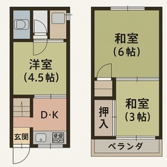 🉐 南津の辺町 戸建て🉐初期費用無料🉐家賃35000円🉐1…