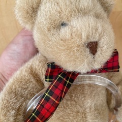 タオル掛け ぬいぐるみ付きの画像