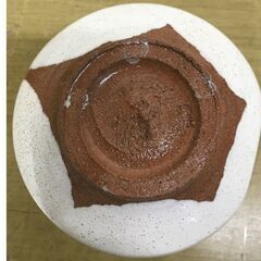 白化粒毛 茶碗 岡本璋弐 共箱 茶道具の画像