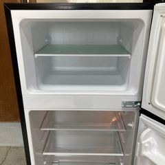 Haier/ハイアール JR-N130A ノンフロン冷凍冷蔵庫 2021年製 欠品あり 通電OK 動作品 A016の画像