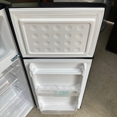 Haier/ハイアール JR-N130A ノンフロン冷凍冷蔵庫 2021年製 欠品あり 通電OK 動作品 A016の画像