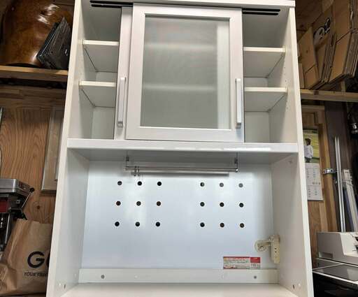 国産 ユーアイ製 キッチンボード、食器棚 幅89cm Used/キレイ 国産 ユーアイ製 キッチンボード、食器棚 幅89cm Used/キレイ