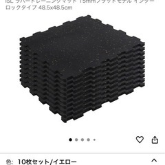 ISL ラバートレーニングマット10枚セットの画像