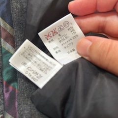 Ralph Lauren グレー スラックス 11号　レディース　冬物　大きいの画像