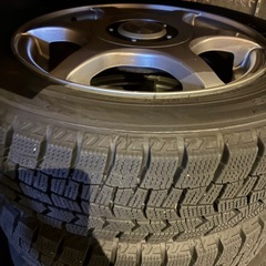 155/65R13【2024年】スタッドレスホイール付き４本の画像