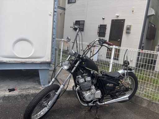 値下げcbx125カスタム B級チョッパー　ベース車両