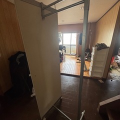 全身鏡付き衣類収納 高さ180㎝！の画像