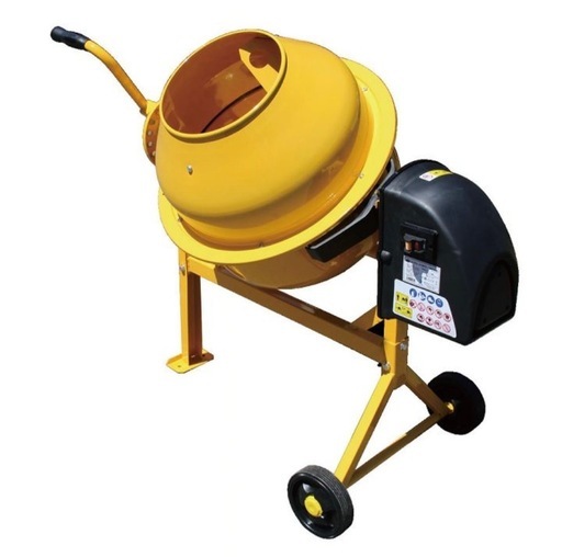 コンクリートミキサー 撹拌機 まぜ太郎 63l タイヤ付 AMZ-30Y