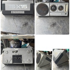 ジャンク品　Pioneer パイオニア ロンサムカーボーイ スピーカー　TS-X15 スピーカー　2個セット　時代物　昭和　レトロ　の画像