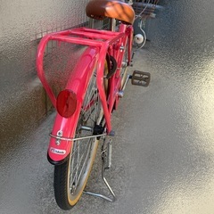 美品！武田産業子供用自転車20インチ！ピンクの画像