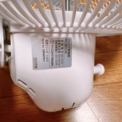 アイリスオーヤマ　クリップ扇風機 PF-181C-Wの画像