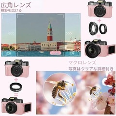 【新品未使用】CYNEX CWO2 デジタルカメラ 4Kの画像