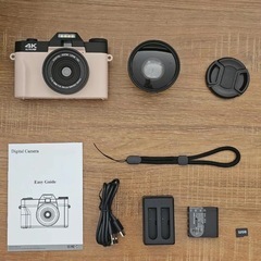 【新品未使用】CYNEX CWO2 デジタルカメラ 4Kの画像