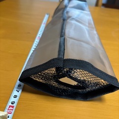 メッシュ素材のポリ袋ストッカー　新古品の画像
