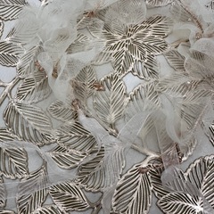 新品・結婚式ブライダルアクセサリー2点（髪飾り&ピアス）の画像