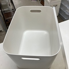 O2509-127 収納ボックス フタ付き 中 中古の画像