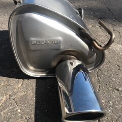★SUBARU スバル STI レヴォーグ 純正マフラー テールピース 左マフラー 5RL SK MMVC1L 0Z10 自動車パーツ 札幌発 　リサイクルショップ札幌　買取本舗　西野店の画像