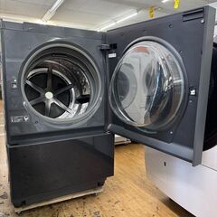 地域限定送料無料　美品【 Panasonic 】パナソニック 洗濯10.0㎏/乾燥5.0㎏ ドラム式洗濯乾燥機 キューブル Cuble 液体洗剤・柔軟剤自動投入 温水泡洗浄搭載 NA-VG2600Rの画像