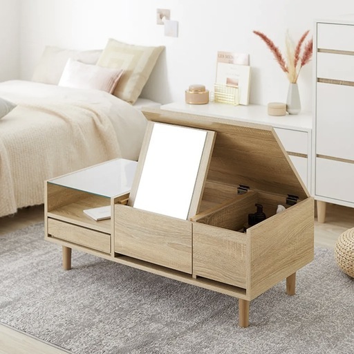 LOWYA  ドレッサーテーブル　オーク