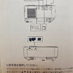 家庭用プロジェクター　TOPVISIONの画像