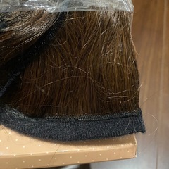部分ウィッグ　差して巻くだけポニー　の画像