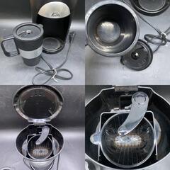 K362　Kalita コーヒーメーカー 1カップ用 TS-101N 中古　ブラック　1人用　コンパクト　マグカップ付きの画像