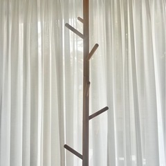 木製 ポールハンガー コートハンガー 北欧風 ナチュラル　の画像