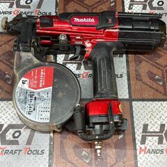 【中古】マキタ Makita AR411HR 41mm高圧エアビス打ち機 ケース付き【ハンズクラフト佐賀】の画像