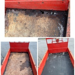 chikusui 筑水　キャニコム　GH221 4輪運搬車　運搬機　油圧ダンプ　最大積載量500kg　の画像