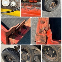 chikusui 筑水　キャニコム　GH221 4輪運搬車　運搬機　油圧ダンプ　最大積載量500kg　の画像