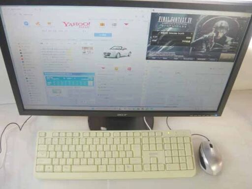 [終了しました][Win10サポート終了迫る！][限定数量なコスパ最高なゲーミング フルセットPC！] 本体+モニター+マウス+キーボード](Win11) Core I7+16GB-RAM+GTX670