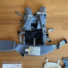 【美品】抱っこ紐　アップリカ　ラクリス　よだれカバーの画像