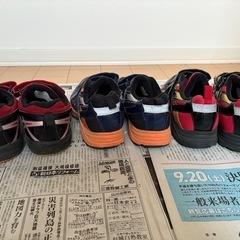 アシックス　スクスク22.23.24 asicsキッズジュニアシューズスニーカーの画像