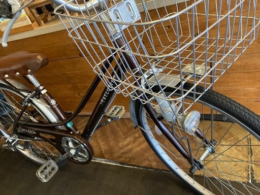 SALE！4月中防犯登録無料！後輪タイヤ・チューブ新品！】 LEDダイナモ