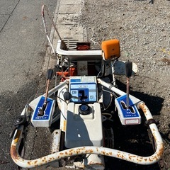 クボタ バインダー　RA30 1条　動力刈取機 自動ひも通し　自動注油　最大出力 3.7PS 稲刈　刈取　1条刈り　ガソリン　バインダ　宮崎の画像
