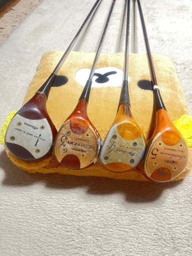 パーシモンウッド ゴルフクラブセット