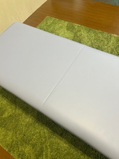 【リユース☆エコちょっぷ】【PLUS製】ロビーベンチ 長椅子 2-3人掛け ライトブルー 合皮張り リユース☆エコちょっぷ】【PLUS製】ロビーベンチ 長椅子 2-3人掛け