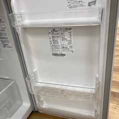 【トレファク高槻店】安心の6ヶ月間保証！取りに来られる方限定！Hisenseの2ドア冷蔵庫のご紹介です！の画像