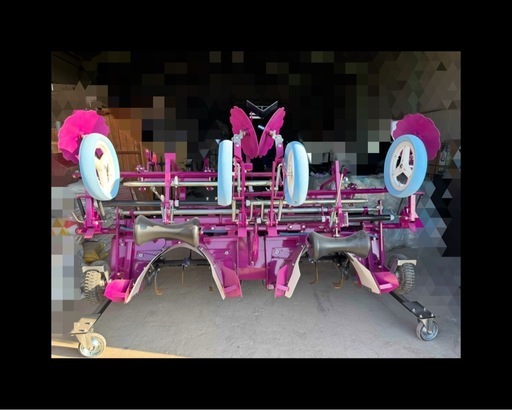 ササオカマルチ張り機(丸畝）